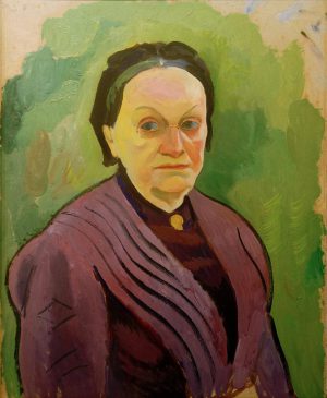 August Macke „Porträtstudie Katharina Koehler“ 49 x 61 cm