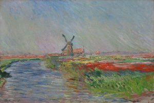 Claude Monet „Tulpenfeld in Holland“ 81 x 54 cm