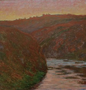 Claude Monet „Die Creuse bei Sonnenuntergang“ 70 x 73 cm
