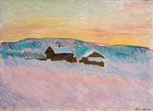 Claude Monet „Norwegische Landschaft“ 84 x 61 cm
