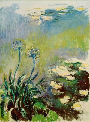 Claude Monet „Schmucklilien“ 150 x 200 cm