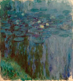 Claude Monet „Nympheas -Seerosen“ 180 x 200 cm