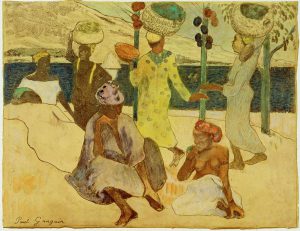 Paul Gauguin „Grillen und Ameisen“  27 x 19 cm