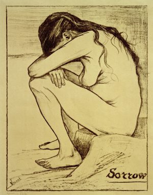 Vincent van Gogh “Sorrow” (Trauer) 39,2 x 29,2 cm