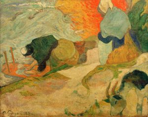 Paul Gauguin „Waschfrauen in Arles“  92 x 74 cm