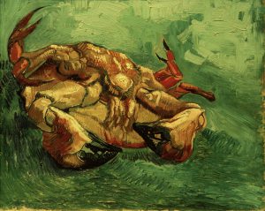Vincent van Gogh “Auf dem Ruecken liegender Krebs”, 38 x 46,5 cm