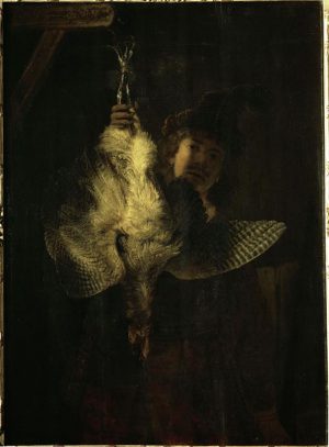 Rembrandt “Der Rohrdommeljäger“ 89 x 121 cm