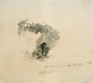 William Turner „Meer, Bäume, Figuren“ 23 x 26 cm