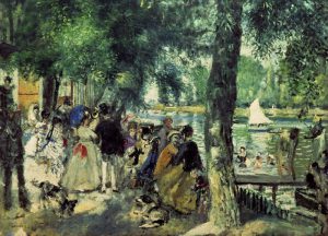 Auguste Renoir „Badende in der Seine“ 80 x 59 cm