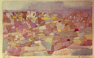 Paul Klee „Bei Taormina“ 24 x 15 cm