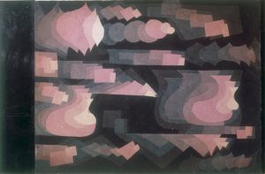 Paul Klee „Fuge in Rot“ 37 x 25 cm