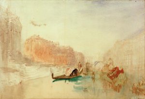 William Turner „Venedig, Canal Grande“ 22 x 32 cm