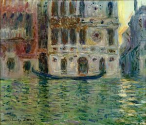 Claude Monet „Der Palazzo Dario“ 65 x 56 cm