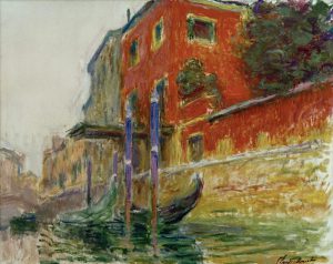 Claude Monet „Rotes Haus“ 81 x 65 cm
