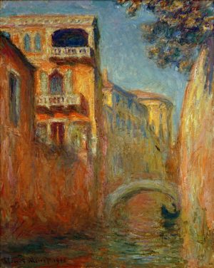 Claude Monet „Der Rio della Salute“ 65 x 81 cm