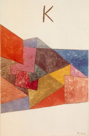 Paul Klee „Kraftwetter“ 21 x 33 cm