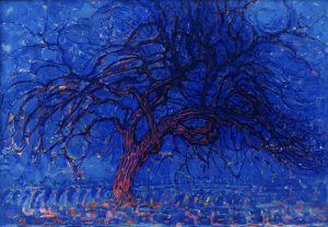 Piet Mondrian „Abend Roter Baum“ 99 x 70 cm