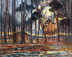 Piet Mondrian „Wald bei Oele“ 158 x 128 cm