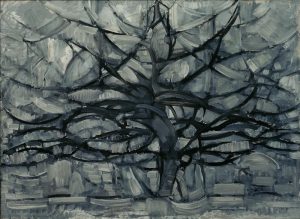 Piet Mondrian „Grauer Baum“ 107 x 78 cm