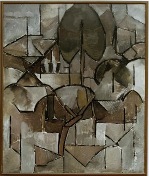 Piet Mondrian „Landschaft mit Bäumen“ 100 x 120 cm