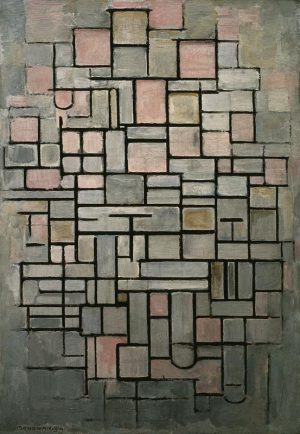 Piet Mondrian „Komposition Compositie“ 61 x 88 cm