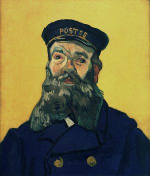Vincent van Gogh “Le Facteur Joseph Roulin” (Der Brieftraeger Joseph Roulin) 65 x 54 cm