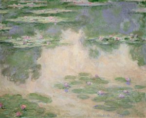 Claude Monet „Nympheas -Seerosen“ 102 x 82 cm
