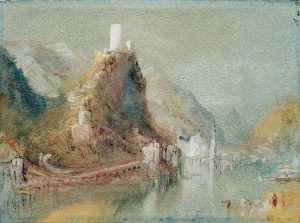 William Turner „Cochem aus südlicher Richtung“ 14 x 19 cm