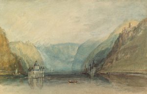 William Turner „Die Pfalz bei Kaub“ 19 x 31 cm