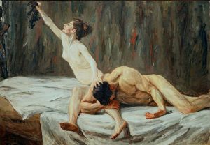 Max Liebermann „Simson und Delila“ 212 x 151 cm