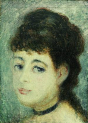 Auguste Renoir „Bildnis einer jungen Frau“ 24 x 33 cm