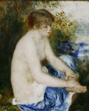 Auguste Renoir „Kleiner blauer Akt“ 38 x 46 cm