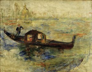 Auguste Renoir „Gondel in Venedig“ 75 x 59 cm