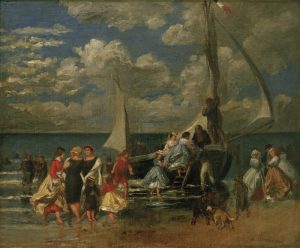 Auguste Renoir „Treffpunkt bei einem Boot“ 61 x 50 cm