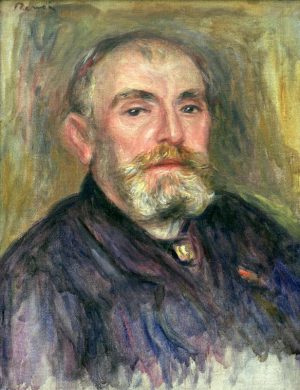Auguste Renoir „Bildnis des Malers Henry Lerolle“ 35 x 46 cm