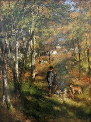 Auguste Renoir „Der Maler Jules Le Coeur“ 80 x 106 cm