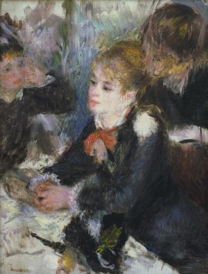 Auguste Renoir „Bei der Modistin “ 24 x 32 cm