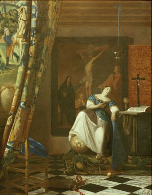Jan Vermeer „Allegorie des Glaubens“ 89 x 114 cm