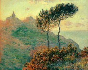 Claude Monet „Die Kirche von Varengeville“ 81 x 65 cm