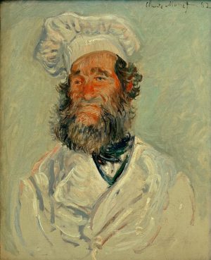 Claude Monet „Der Koch -Monsieur Paul“ 52 x 64 cm