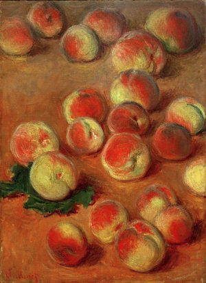 Claude Monet „Pfirsiche“ 37 x 50 cm