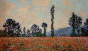 Claude Monet „Mohnfeld“ 100 x 59 cm
