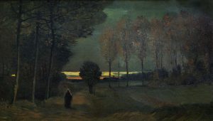 Vincent van Gogh “Herbstlandschaft bei Abend”, 51 x 93 cm