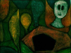 Paul Klee „Ohne Titel (Der Todesengel)“ 66 x 51 cm