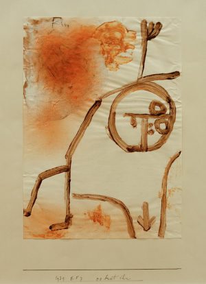 Paul Klee „Es hat ihn“ 21 x 30 cm