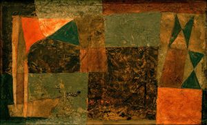 Paul Klee „Gang zum Schiff“ 50 x 30 cm