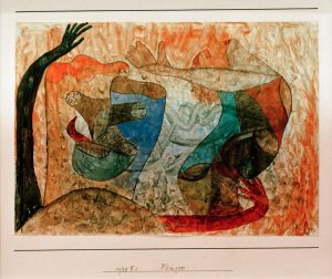 Paul Klee „Fänger“ 26 x 18 cm