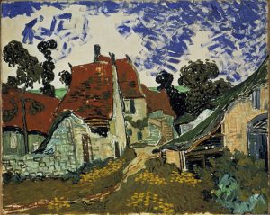 Vincent van Gogh “Dorfstraße in Auvers”. 73 x 92 cm