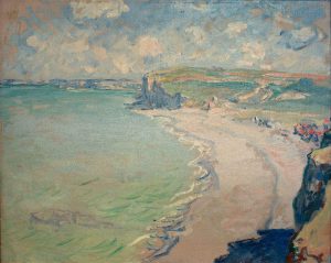 Claude Monet „Der Strand von Pourville“ 73 x 60 cm
