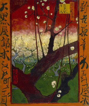 Vincent van Gogh “Bluehender Pflaumenbaum” 55 x 46 cm